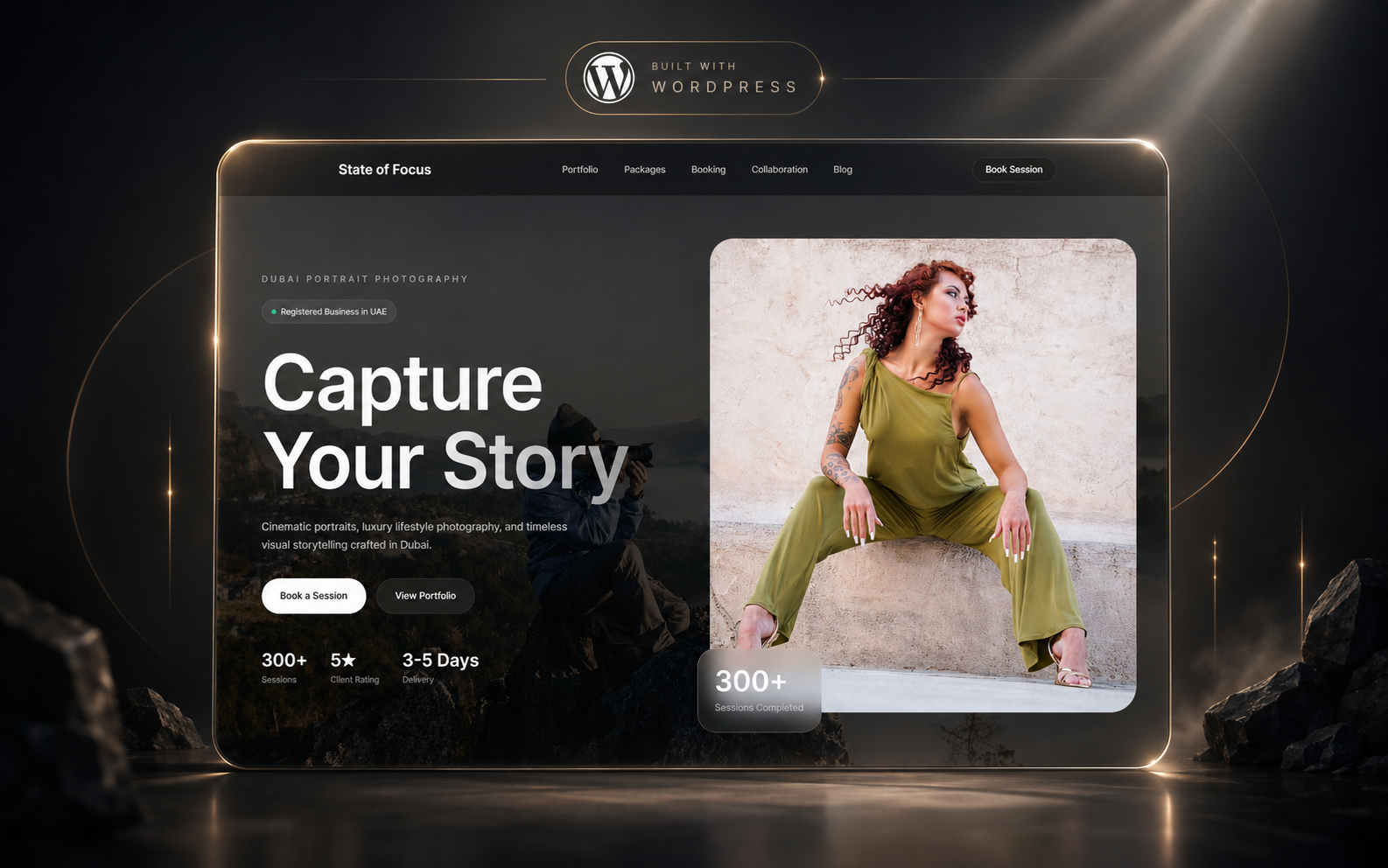 Website project screenshot 1