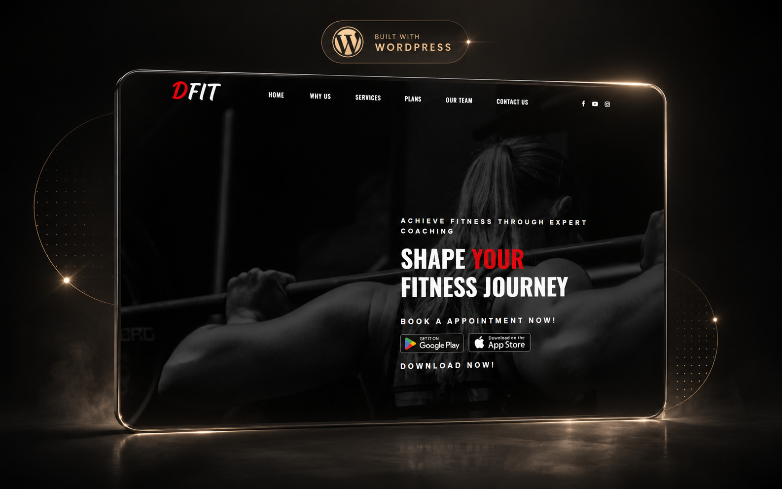 Website project screenshot 2