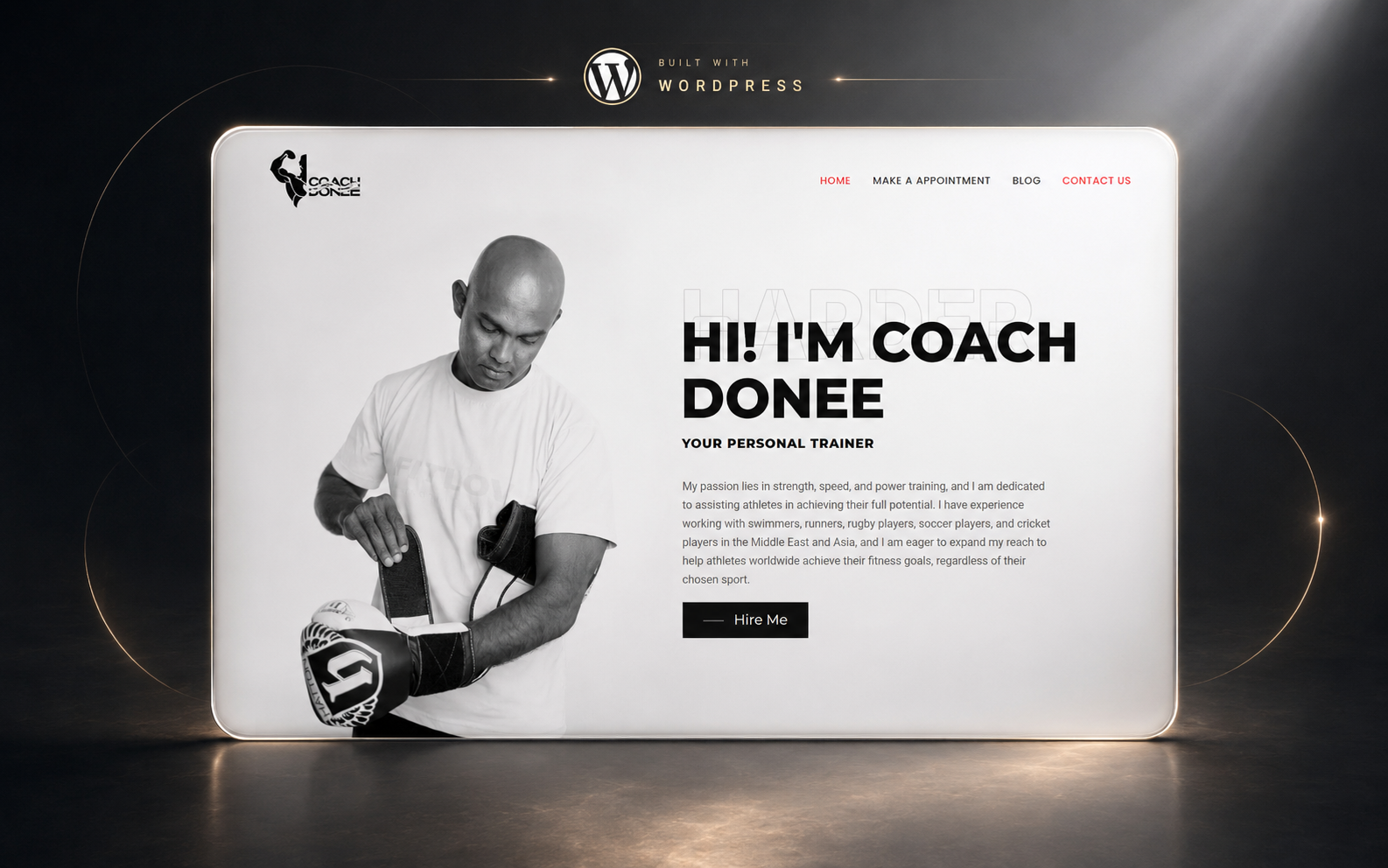 Website project screenshot 3