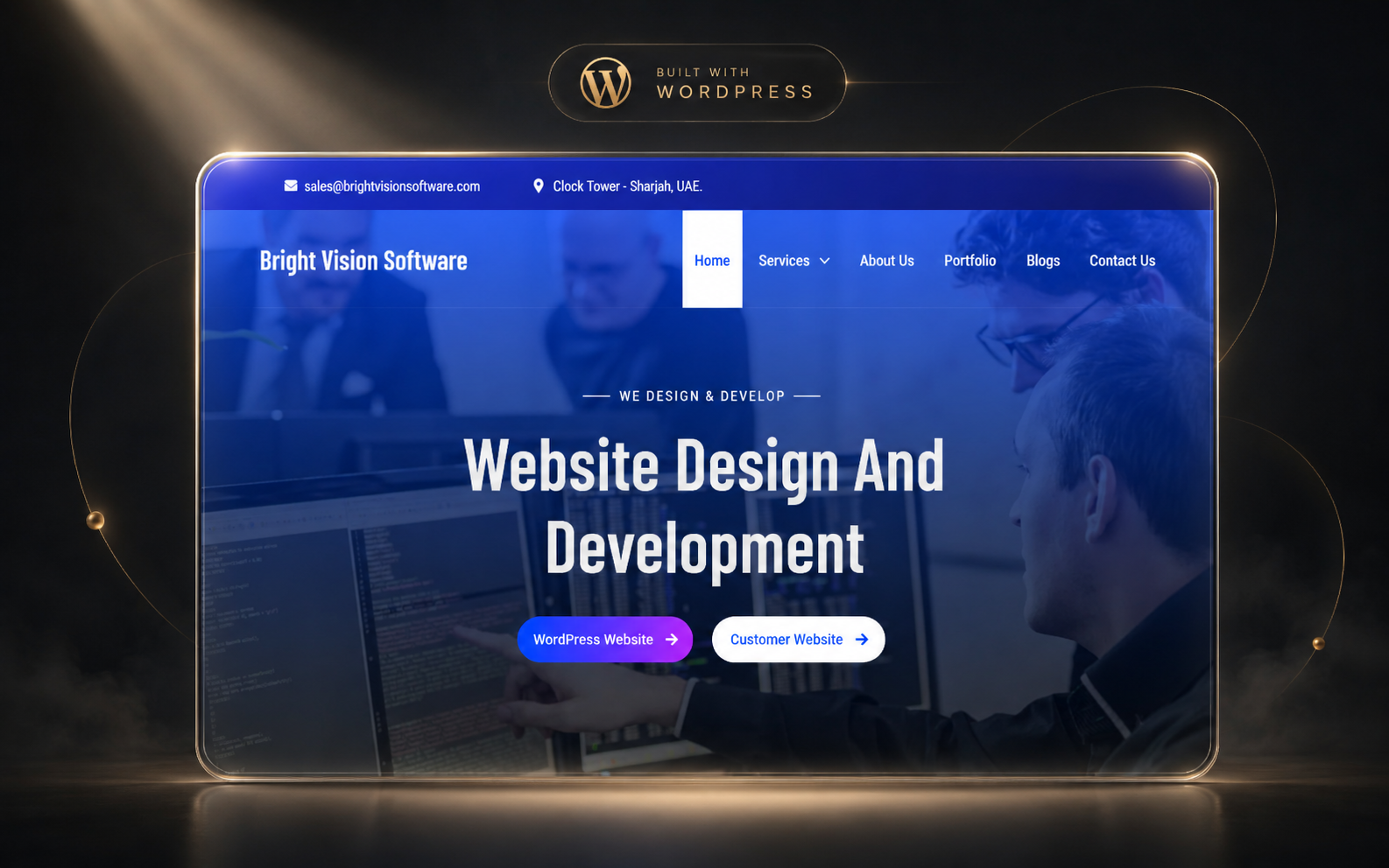 Website project screenshot 4